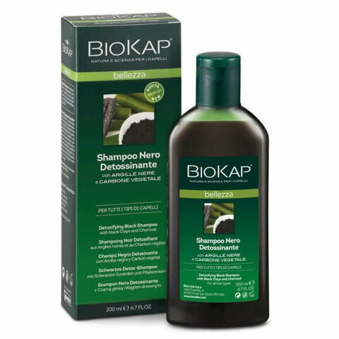 Shampoo nero detossinante - 200 ml