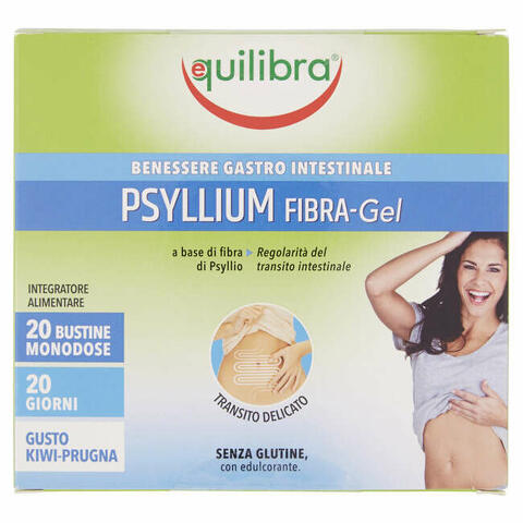 Psyllium Fibra-Gel 20 Bustine - Regolarità Intestinale