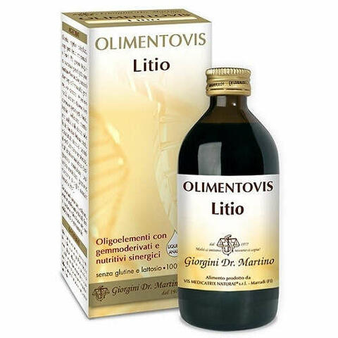 Litio Olimentovis 200 ml - Oligoelementi con gemmoderivati