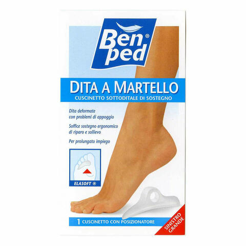 Dita a martello sinistro - Cuscinetto di sostegno ergonomico