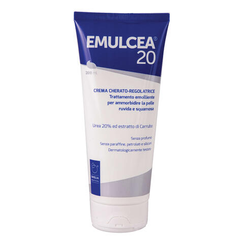 Emulcea 20 Crema 200 ml - Crema cherato-emolliente per pelli secche