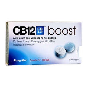 CB12 - Chewing gum senza zucchero con zinco e fluoruro - Mint
