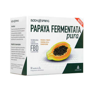 Body Spring - Integratore Antiossidante con Papaya Fermentata - 30 Bustine