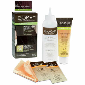 Biokap - Nutricolor 5.5 Castano chiaro mogano - Tinta vegetale nutriente
