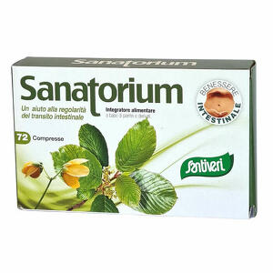 Santiveri - Sanatorium - 72 Compresse per la Regolarità Intestinale