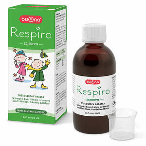 Buona - Sciroppo  Respiro 140 ml - Benessere Vie Respiratorie