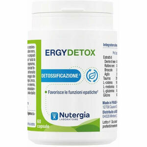 Laboratori Nutergia - Ergydetox 60 capsule - Integratore Depurativo