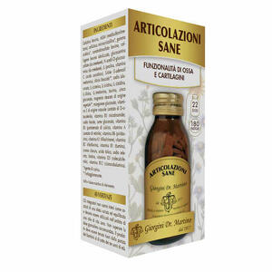 Giorgini - Articolazioni sane - Integratore alimentare per ossa e articolazioni