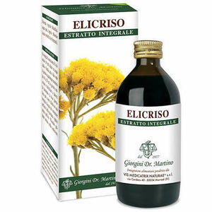 Giorgini - Elicriso estratto integrale 200ml - Benessere di naso e gola