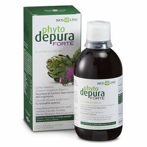 Bios Line - Integratore Alimentare Phytodepura Forte 500ml - Detox e Benessere