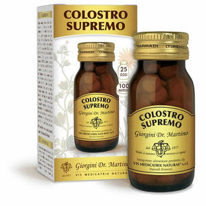 Giorgini - Colostro Supremo 100 pastiglie - Supporto al Sistema Immunitario