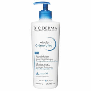 Bioderma - Crema ultra idratante 500ml - Pelle sensibile
