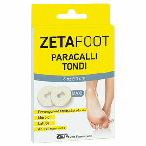 Zeta Farmaceutici - Paracalli tonde in lattice - 8 pezzi