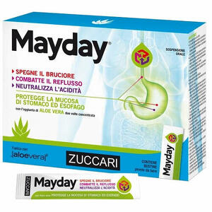 Zuccari - Mayday - Sospensione per uso orale alla menta 24 bustine 10 ml