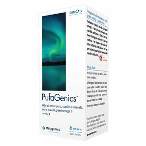 Metagenics - Pufagenics Liquid Limone 210 ml - Omega-3 e Vitamina E