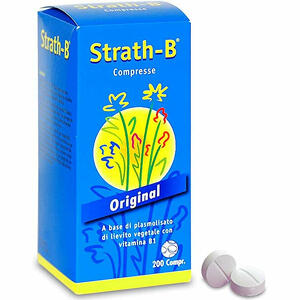 Bio-Strath - Strath B 200 Compresse - Integratore di vitamina B1 per il benessere
