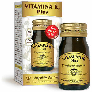 Giorgini - Vitamina K2 Plus 60 Pastiglie - Supporto alla coagulazione e ossa