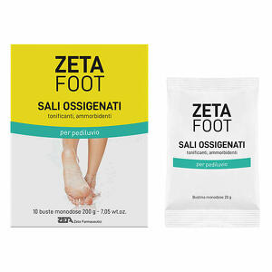 Zeta Farmaceutici - Sali Ossigenati per Pediluvio - Tonificanti e Ammorbidenti