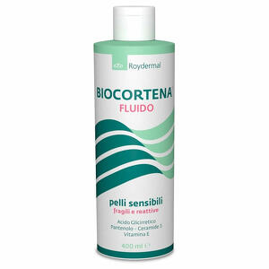 Roydermal - Biocortena Fluido Idratante 400 ml - Idrata e Lenisce