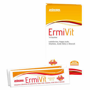 Princeps - ErmiVit 14 Stick Pack - Integratore con Vitamine e Minerali