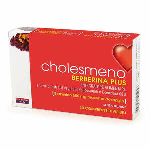 Vital Factors - Cholesmeno Berberina Plus - Integratore Alimentare per la Circolazione