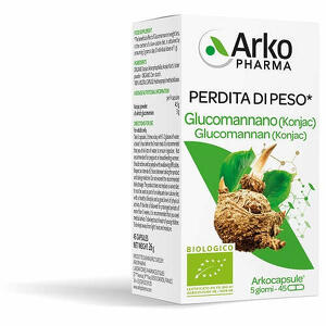 Arkofarm - Glucomannano Bio - 45 Capsule