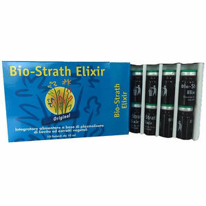 Bio-Strath - Elixir 10 fialoidi 10 ml - Benessere Digestivo e Supporto Psico-Fisico