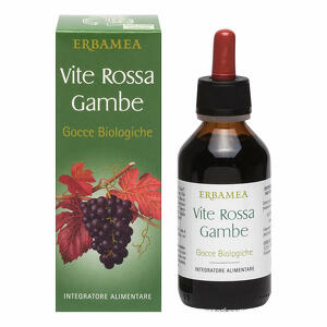 Erbamea - Vite rossa gambe gocce biologiche 100ml - Supporto alla Circolazione