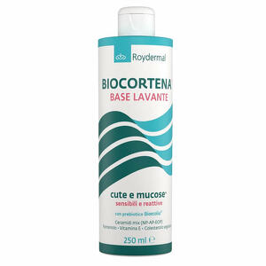 Roydermal - Biocortena Base Lavante 250ml - Emulsione Detergente Delicata