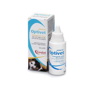 Candioli - Detergente per occhi cani e gatti - Flacone 50 ml
