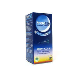 Snoreeze - Spray gola antirussamento 23,5ml - Riduce o elimina il russare