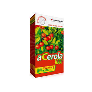 Arkopharma - Integratore con Acerola 1000 - Supporto per il Sistema Immunitario