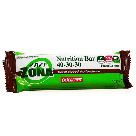 Nutrition Bar - Cioccolato Fondente - 2 blocchi