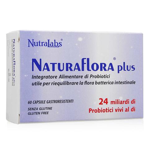 Probiotico per la flora batterica - Naturaflora Plus Capsule