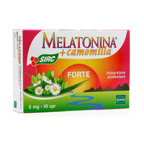 Melatonina Forte + Camomilla - Integratore