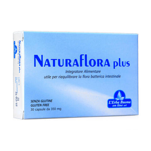 Naturaflora 30 capsule Plus - Integratore Alimentare