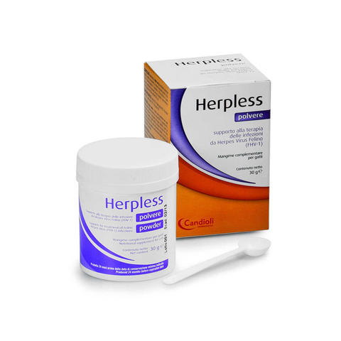 Herpless Polvere 30g - Mangime complementare per animali