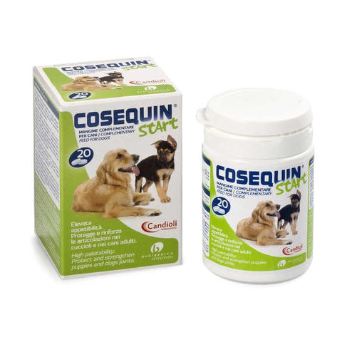 Mangime complementare per cani - Cosequin Start - 20 Compresse