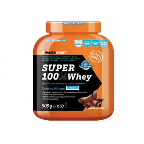 Integratore Alimentare proteine - Super 100% Whey - Smooth Chocolate