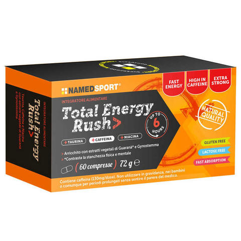 Total Energy Rush - Integratore alimentare a base di taurina