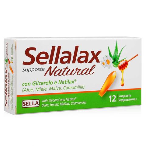 Sellalax Natural Supposte