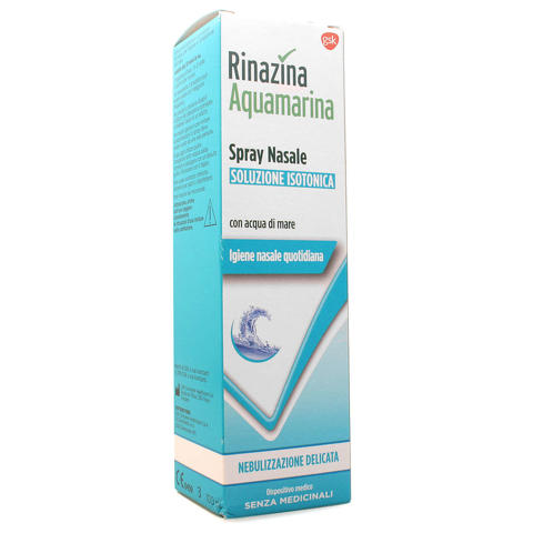 Aquamarina - Soluzione Isotonica con Acqua di mare - Nebulizzazione delicata