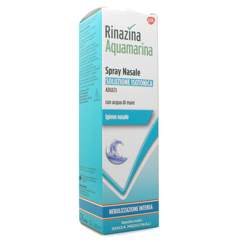 Aquamarina - Soluzione Isotonica con Acqua di mare - Nebulizzazione intensa