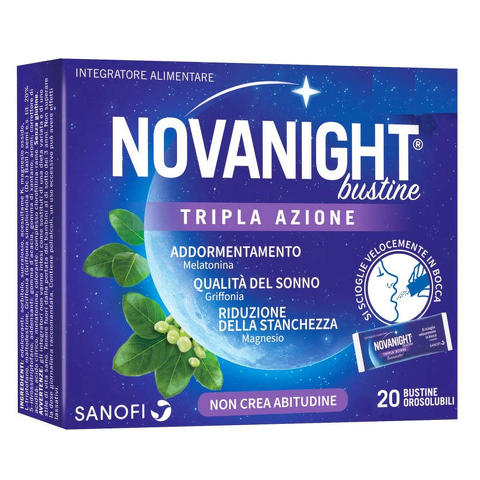 Novanight - Bustine Orosolubili Tripla Azione