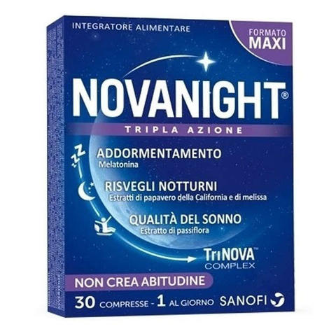 Novanight - 30 Compresse Tripla Azione