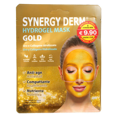 Hydrogel Mask Gold - Oro e Collagene idrolizzato - OFFERTA 2x1