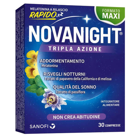 Novanight - 30 Compresse Rilascio Rapido