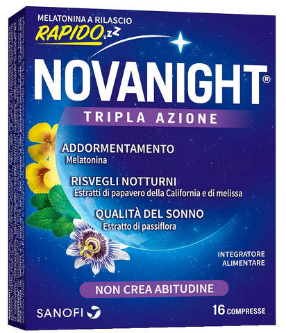 Novanight - 16 Compresse Rilascio Rapido