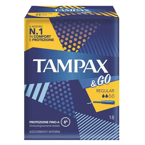 Tampax &go - Regular 18 pezzi