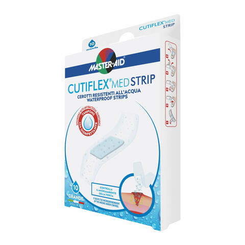 Cutiflex - M-aid med strip m 10pz